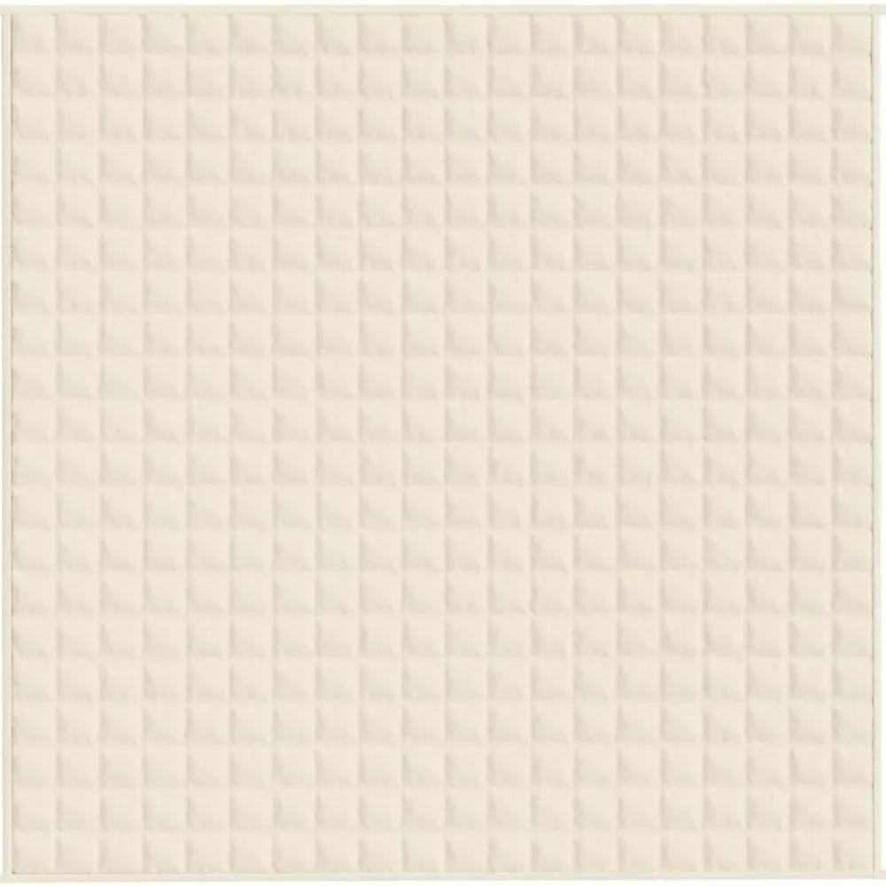 Verzwaringsdeken 200x200 cm 13 kg stof lichtcrèmekleurig>vidaXL Sale
