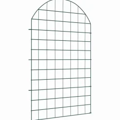 Tuinafscheidingen*vidaXL Vijverhekken Set 8 pcs Groen 50 x 80 cm Staal