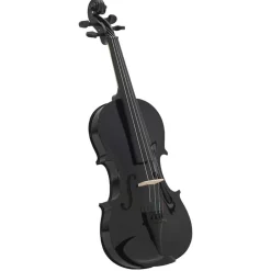 Kunst & Entertainment*vidaXL Vioolset met strijkstok en kinsteun 4/4 Zwart