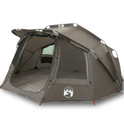 Buitensport*vidaXL Vistent 5-persoons waterdicht Grijs