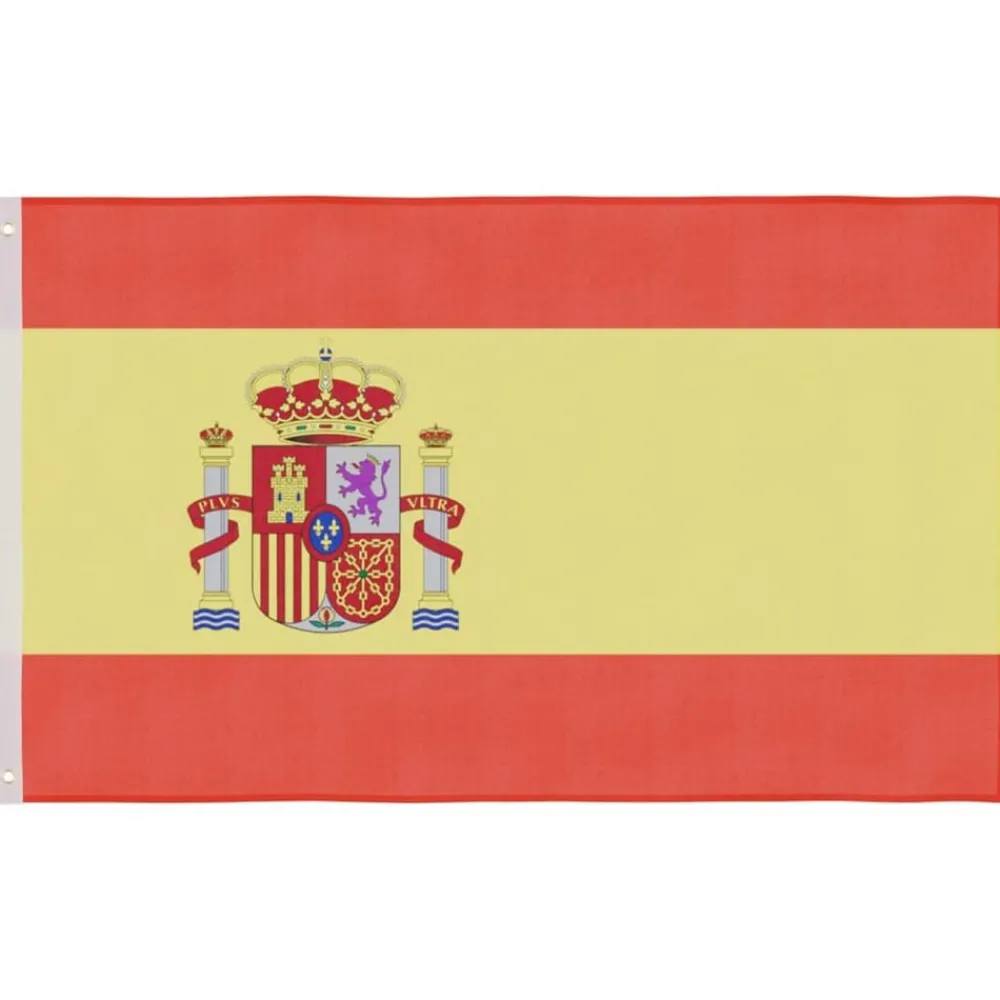 Woon- & Tuinaccessoires*vidaXL Vlag Spanje 90x150 cm