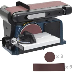 Vlak- en bandschuurmachine elektrisch 370 W 150 mm>vidaXL Hot