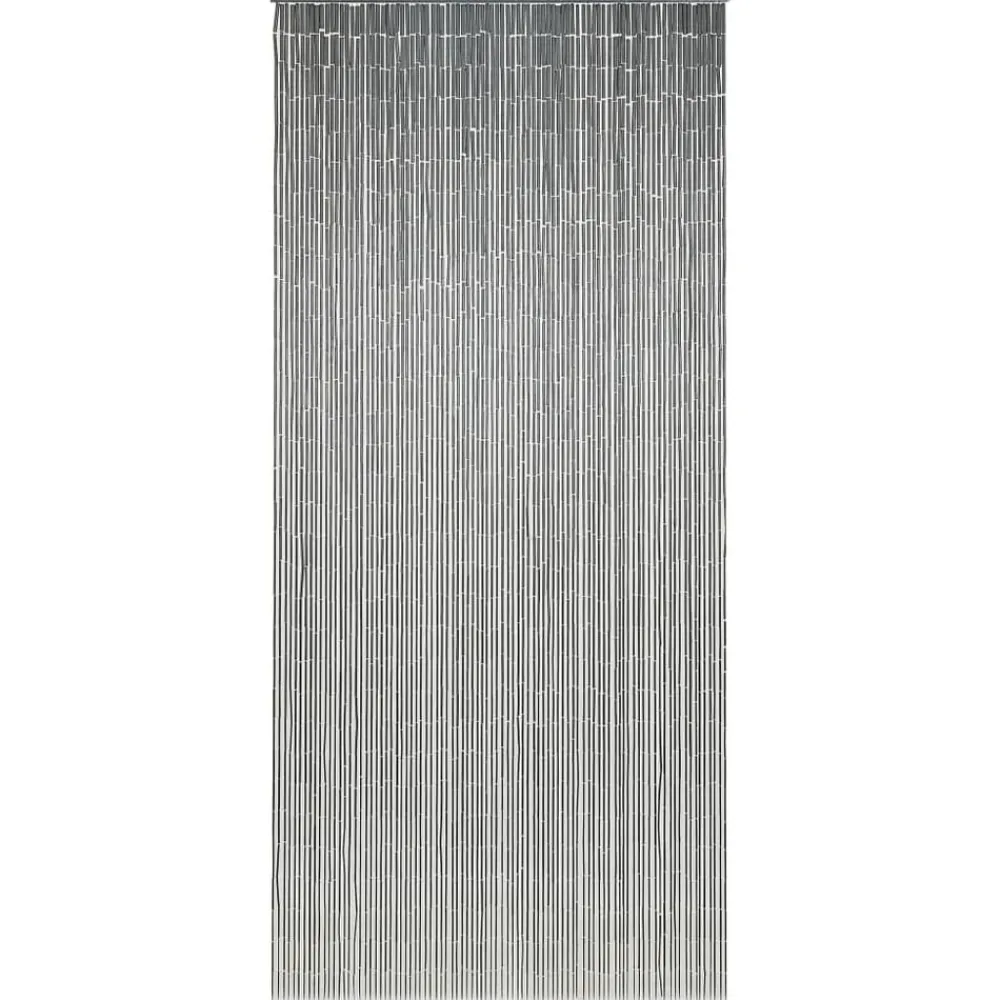 Woon- & Tuinaccessoires*vidaXL Vliegengordijn 90x200 cm bamboe Donkergrijs