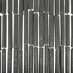 Woon- & Tuinaccessoires*vidaXL Vliegengordijn 90x200 cm bamboe Donkergrijs