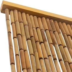 Woon- & Tuinaccessoires*vidaXL Vliegengordijn 56x185 cm bamboe Bruin