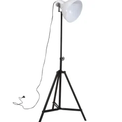 Verlichting*vidaXL Vloerlamp 25 W E27 61x61x90/150 cm Wit