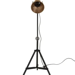 Vloerlamp 25 W E27 35x35x65/95 cm antiek messingkleurig><noscript><img width=