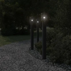 Vloerlamp voor buiten 110 cm roestvrijstaal><noscript><img width=