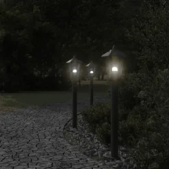 Vloerlamp voor buiten 80 cm roestvrijstaal><noscript><img width=