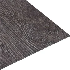 Bouwmaterialen*vidaXL Vloerplanken 55 pcs Bruin 5,11 m² PVC Zwart en grijs