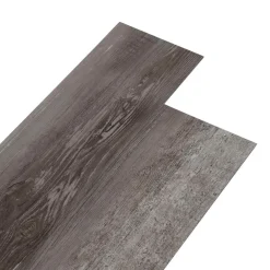Bouwmaterialen*vidaXL Vloerplanken 36 pcs Bruin 5,02 m² PVC Gestreept houtkleurig