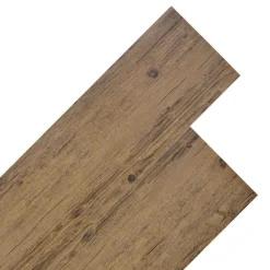 Bouwmaterialen*vidaXL Vloerplanken 18 pcs 5,26 m² PVC Walnoot bruin