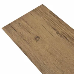 Bouwmaterialen*vidaXL Vloerplanken 18 pcs 5,26 m² PVC Walnoot bruin
