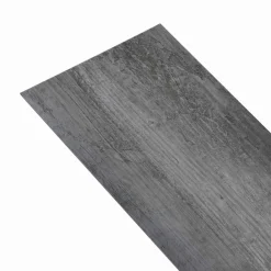 Bouwmaterialen*vidaXL Vloerplanken 36 pcs 5,02 m² PVC Glanzend Grijs