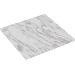 Bouwmaterialen*vidaXL Vloerplanken 55 pcs Wit 5,11 m² PVC Wit marmer