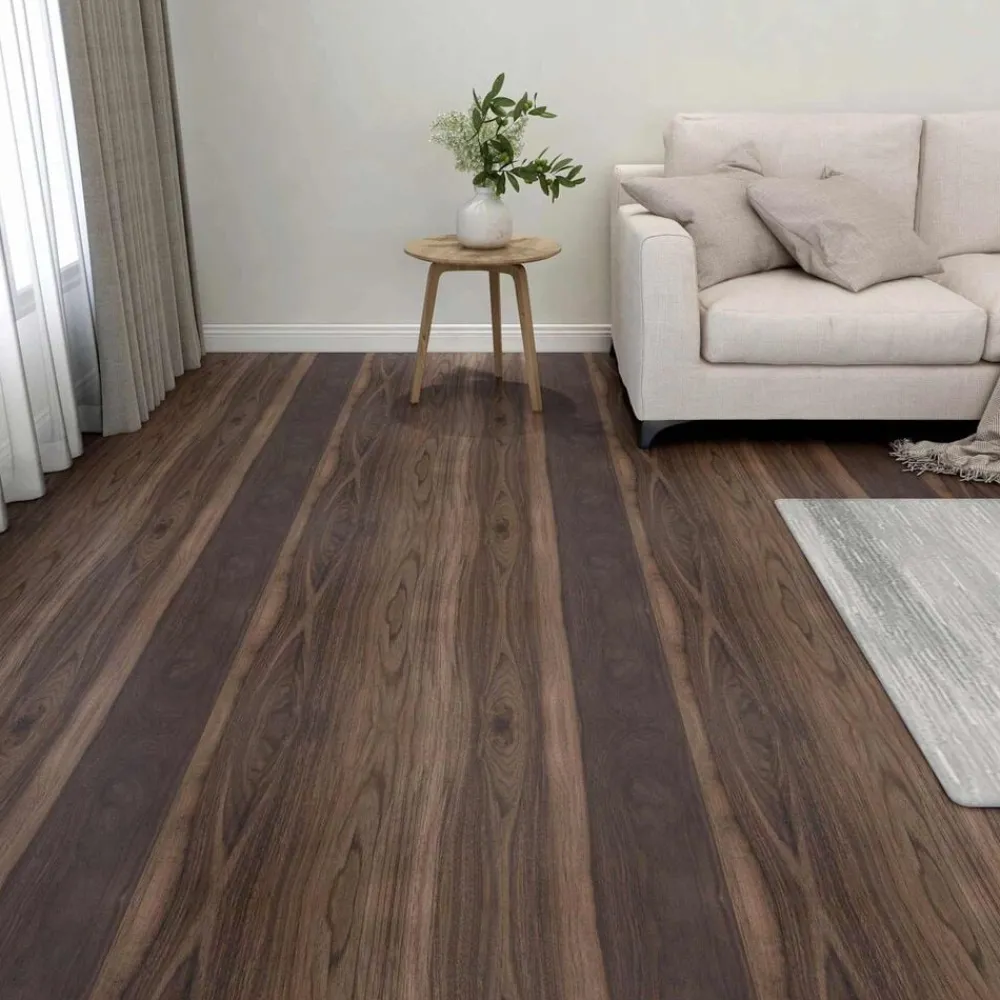 Vloerplanken 55 pcs Donkerbruin 5,11 m² PVC>vidaXL Best