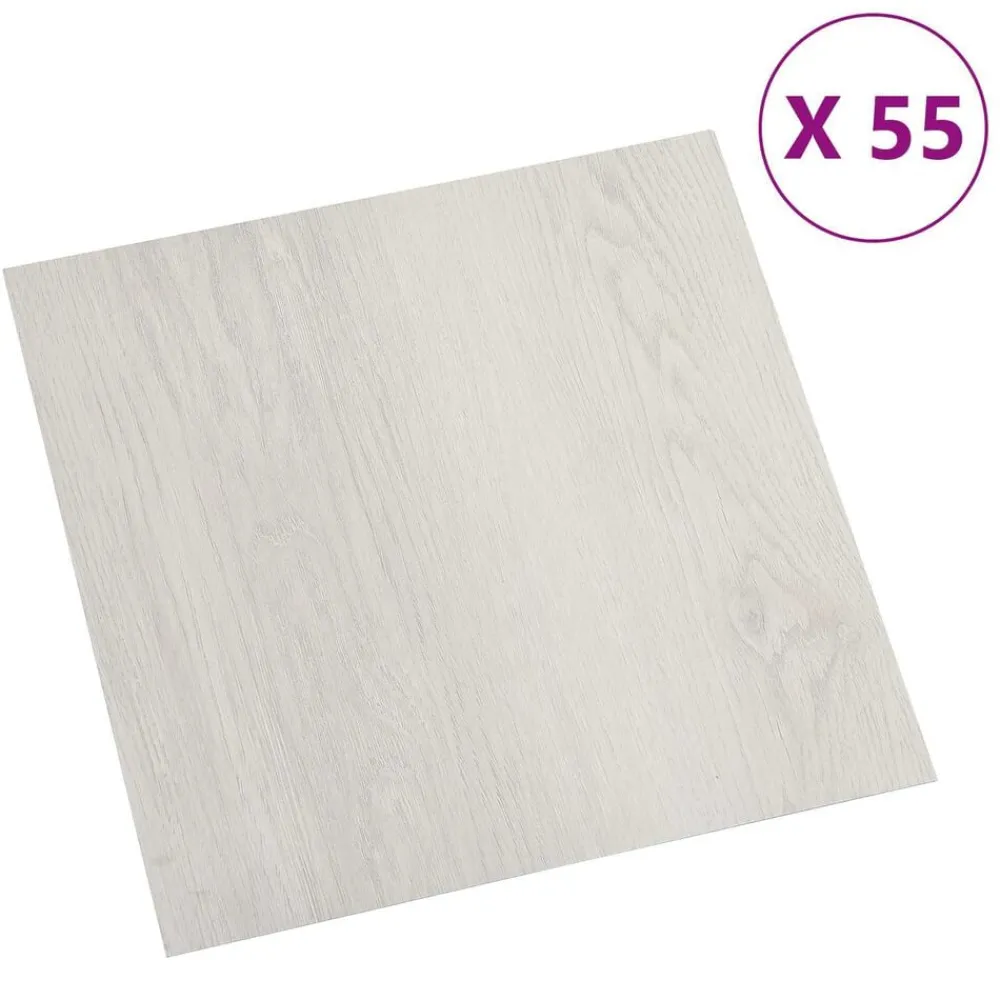 Vloerplanken 55 pcs Beige 5,11 m² PVC>vidaXL Sale