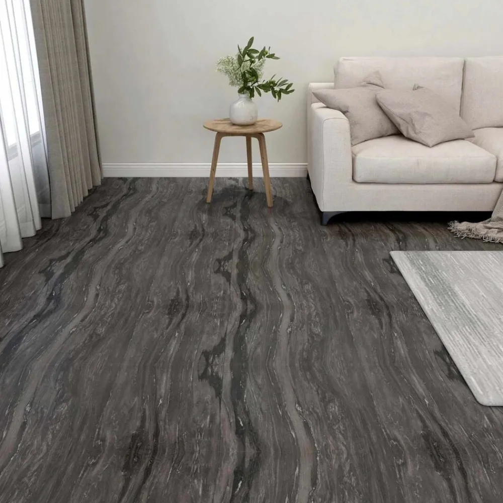 Vloerplanken 55 pcs Donkergrijs 5,11 m² PVC>vidaXL Sale