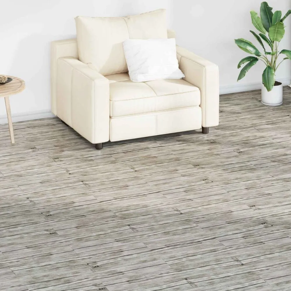 Vloerplanken 36 pcs Grijs 5,02 m² PVC>vidaXL Hot