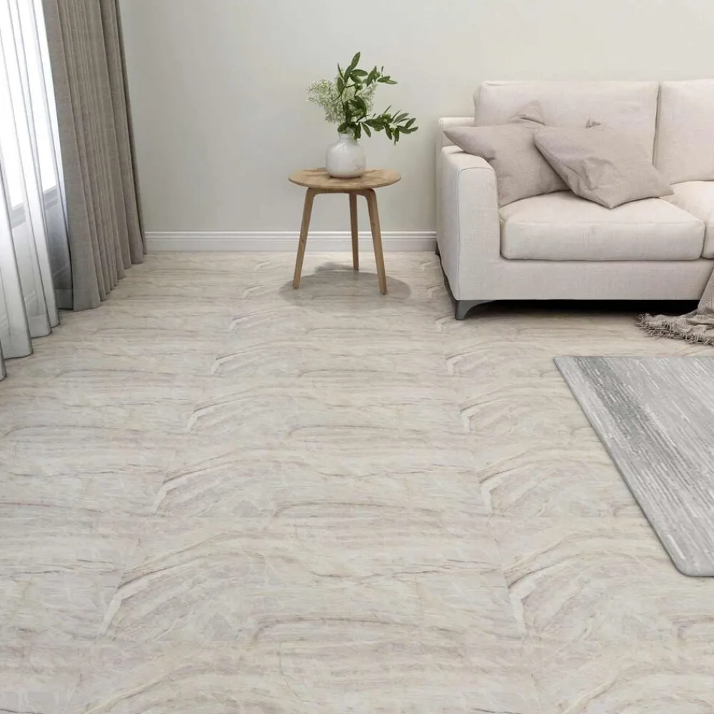 Vloerplanken 55 pcs Beige 5,11 m² PVC>vidaXL Discount