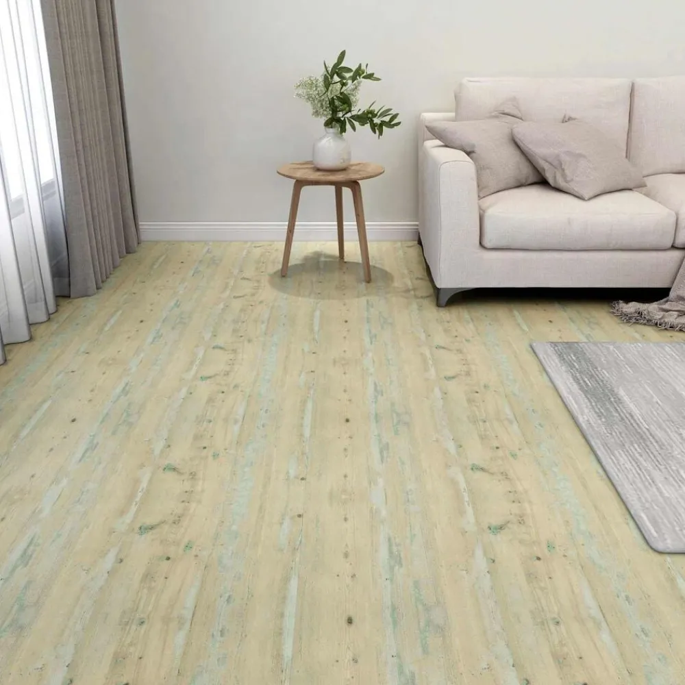 Vloerplanken 55 pcs Licht Bruin 5,11 m² PVC>vidaXL