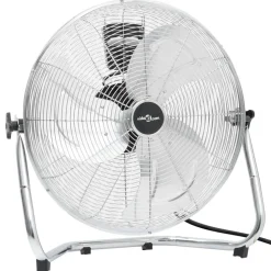 Huishoudelijke Apparaten*vidaXL Vloerventilator 3 snelheden 115,2 W 60 cm Zilver