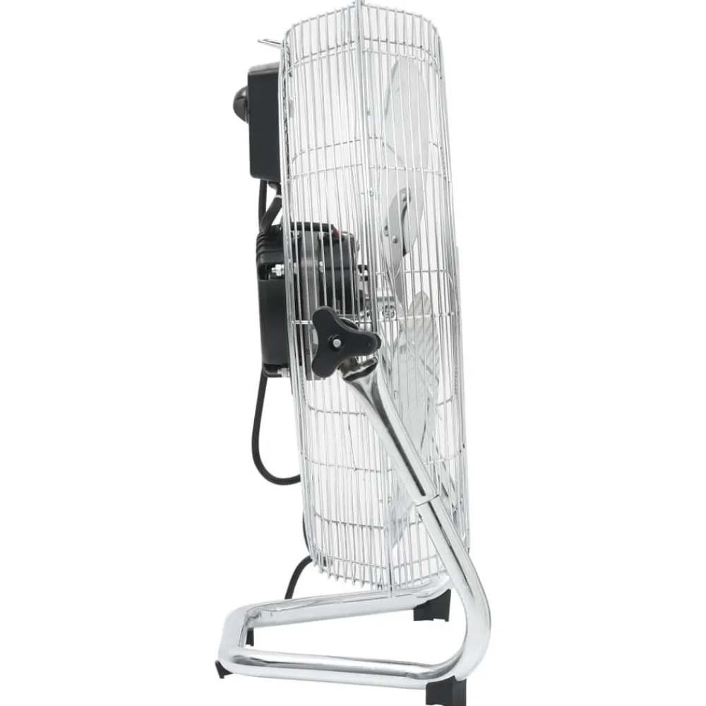 Huishoudelijke Apparaten*vidaXL Vloerventilator 3 snelheden 115,2 W 60 cm Zilver