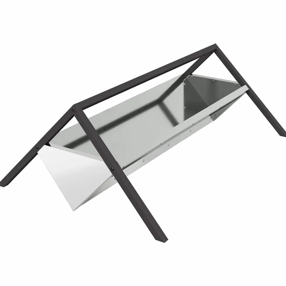 Voederbak voor vee Zilver 111 x 76 x 38 cm>vidaXL Sale