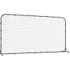 Voetbal rebounder 366x90x183 cm HDPE zwart>vidaXL Best