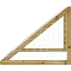 Voetbaldoel met net 160x80x100 cm geïmpregneerd grenenhout><noscript><img width=