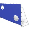 Sport & Spel*vidaXL Voetbaldoel met richtmuur hoogwaardig 240x92x150 cm staal