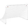 Sport & Spel*vidaXL Voetbaldoel Wit 122x81x81 cm Staal