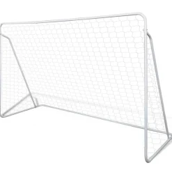 Voetbaldoelset hoogwaardig 240x90x150 cm staal>vidaXL Best