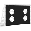 Sport & Spel*vidaXL Voetbaldoeltrainingsdoel 184x61x122 cm staal
