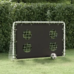 Sport & Spel*vidaXL Voetbaldoeltrainingsdoel 184x61x122 cm staal