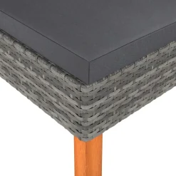 Voetenbank poly rattan en massief eucalyptushout><noscript><img width=