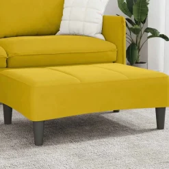 Voetenbank 77x55x31 cm fluweel>vidaXL Outlet