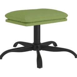 Voetenbank 60x60x36 cm fluweel>vidaXL New