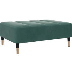 Voetenbank 77x55x31 cm fluweel>vidaXL Clearance