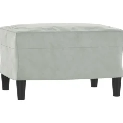 Voetenbank 60x50x41 cm kunstleer>vidaXL Outlet