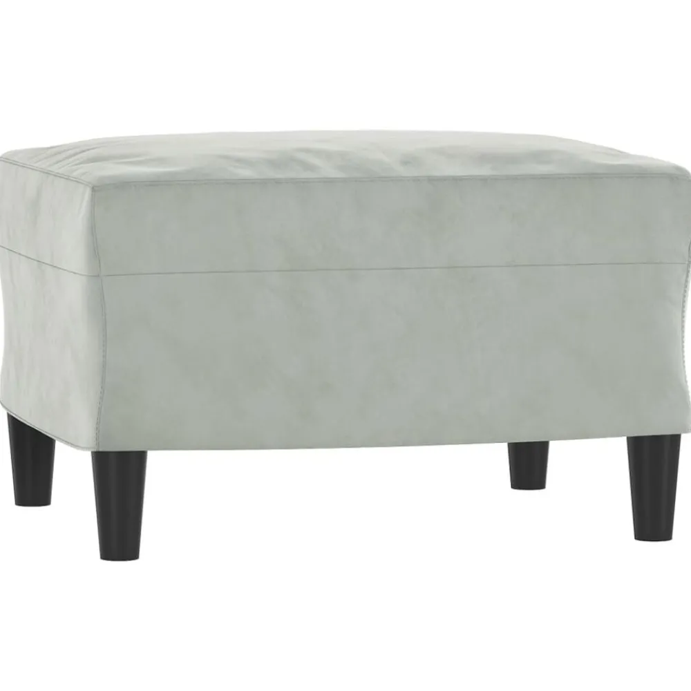 Voetenbank 60x50x41 cm kunstleer>vidaXL Outlet