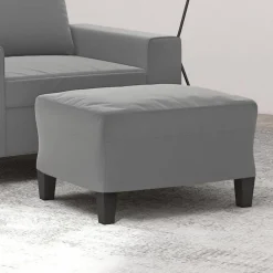 Voetenbank 60x50x41 cm microvezelstof>vidaXL Outlet