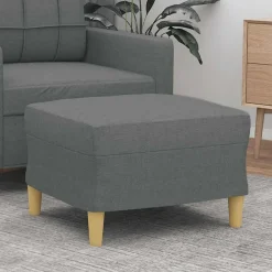 Voetenbank 60x50x41 cm stof>vidaXL Outlet