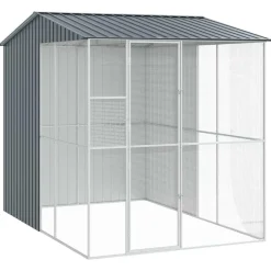 Vogelkooi 215 x 310 x 247 cm Gegalvaniseerd staal>vidaXL