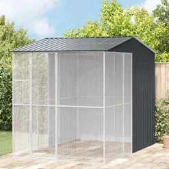 Vogelkooi 215 x 310 x 247 cm Gegalvaniseerd staal>vidaXL