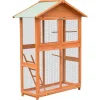 Vogelkooi 125,5x59,5x164 cm massief grenen- en vurenhout>vidaXL Hot