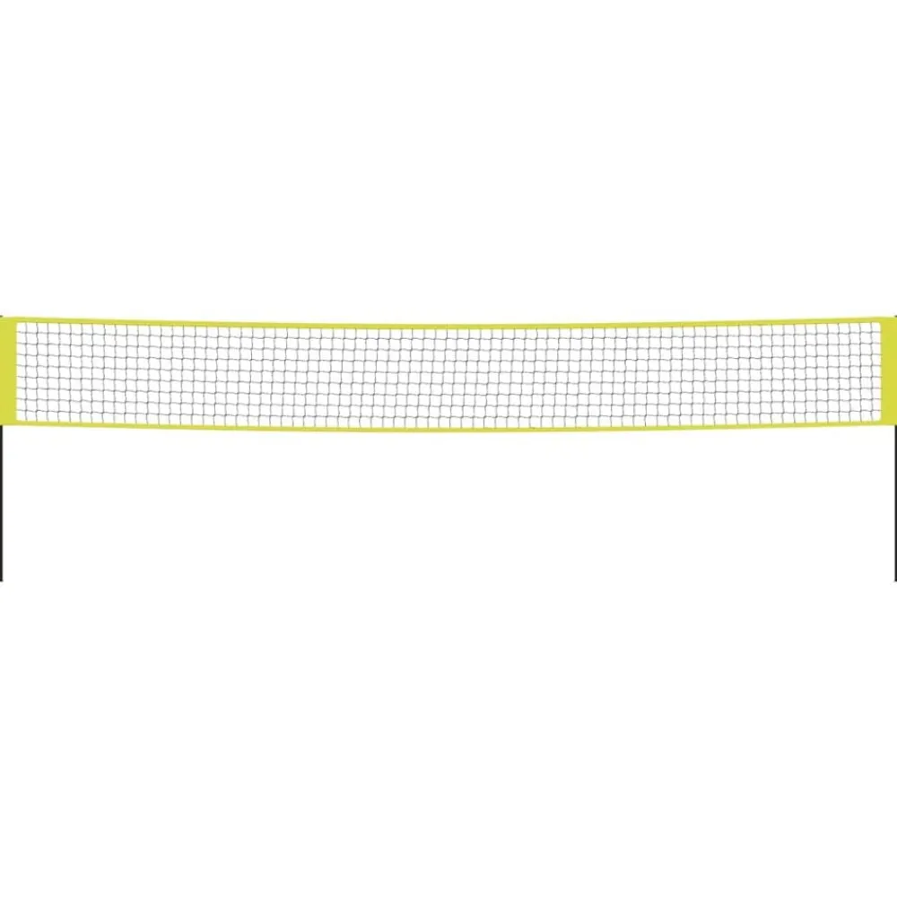 Sport & Spel*vidaXL Volleybalnet 823x244 cm PE-stof geel en zwart