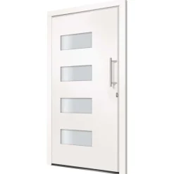 Voordeur 100x200 cm aluminium en PVC><noscript><img width=