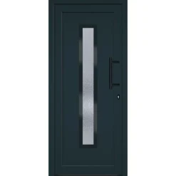 Voordeur 88x200 cm PVC kleurig><noscript><img width=