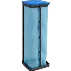 Vuilniszakhouders 2 st 120 L PP zwart en blauw><noscript><img width=